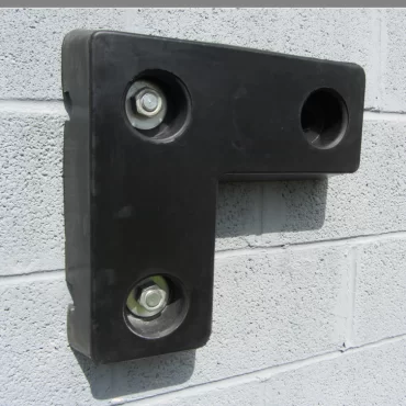 Gummibuffer 450x450x100mm for læsserampe