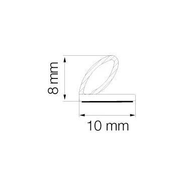 Primo 5924 Grå - 5m Rulle