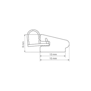 Primo 5113 Hvid - 2,2m Rulle
