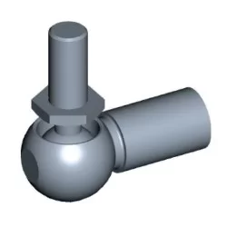 Kugleled Komplet Ø13mm Stål