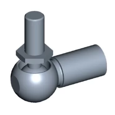 Kugleled Komplet Ø13mm Stål