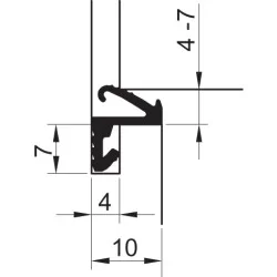 Primo 0838 Grå - 50m Rulle