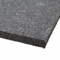 Beskyttelses måtte Sort 4 mm