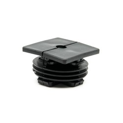 30x30mm M10 Rørprop med metal gevind