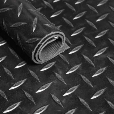 3mm Diamant gummimåtte