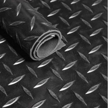 5x1800mm Diamant gummimåtte