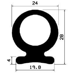 Lift/Port Profil Sort